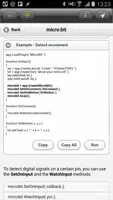 DroidScript - MicroBit Plugin Ekran Görüntüsü 3