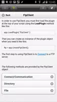 DroidScript - FtpClient Plugin poster