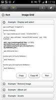 DroidScript - ImageGrid Plugin تصوير الشاشة 3