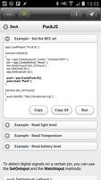 برنامه‌نما DroidScript - PuckJS Plugin عکس از صفحه