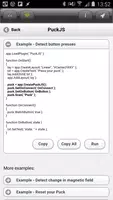 DroidScript - PuckJS Plugin Ekran Görüntüsü 1
