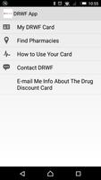 DRWF Drug Discount Card App پوسٹر