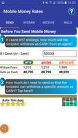 Mobile Money Rates capture d'écran 3