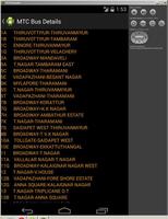 Chennai MTC Bus Details syot layar 1