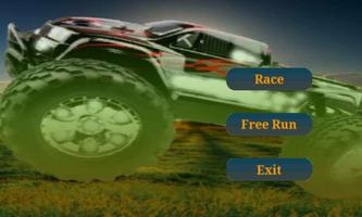 Monster Car Rally Racing الملصق