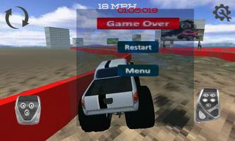 Monster Car Rally Racing capture d'écran 2