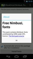EBookDroid NimbusL FontPack screenshot 1