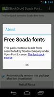 برنامه‌نما EBookDroid Scada FontPack عکس از صفحه