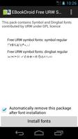 EBookDroid URW Symbol FontPack 海报