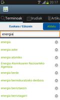 Energia Hiztegia EVE-EEE screenshot 2