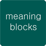meaning blocks icône