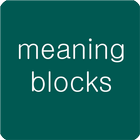 meaning blocks icône