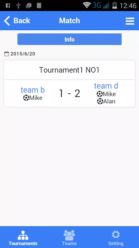 Futsal Tournament Maker::Appstore for Android