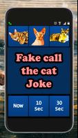 Fake Call Cat Prank capture d'écran 1