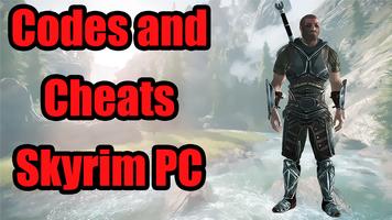 Codes and Cheats Skyrim PC পোস্টার