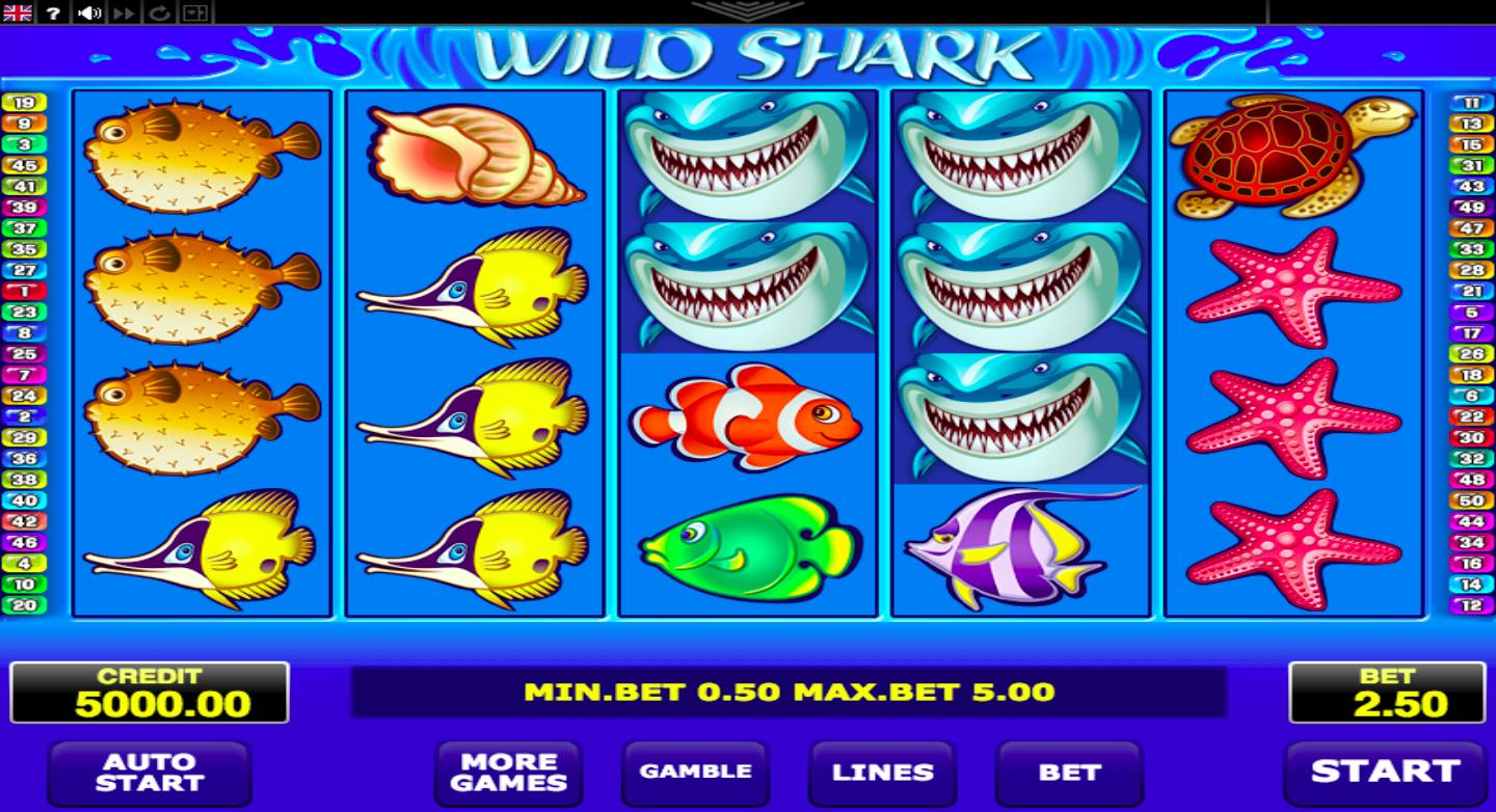 wild shark игровой автомат
