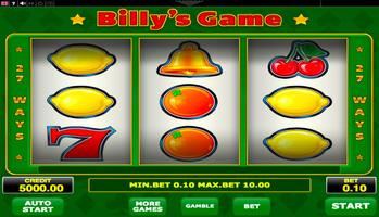 Billys Game Poster
