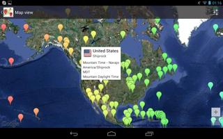 Time Zone Explorer تصوير الشاشة 2