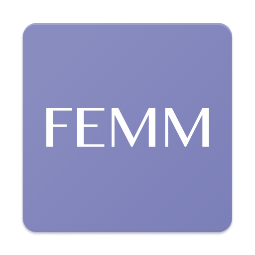 FEMM calendário menstrual e de