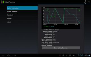 Dual Battery Widget capture d'écran 1