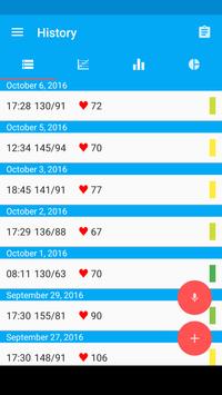 Blood Pressure Diary 海报