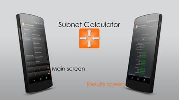 برنامه‌نما Subnet Calculator عکس از صفحه