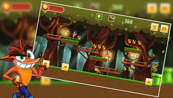 Bandicoot Jungle Adventure Run - Bandicoot Game capture d'écran 1