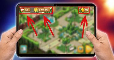 Coins Cheats For Gardenscapes New Acres prank স্ক্রিনশট 3