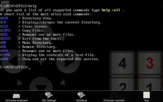 gDosBox - DOSbox for Android স্ক্রিনশট 1