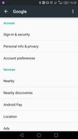 Launch Google Settings تصوير الشاشة 2