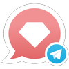 Icona Telegram with GetGems