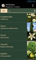 Poster HerbIndex - herbal drugs