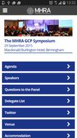 MHRA GCP Event App (Sept 2015) Affiche