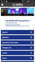 MHRA GPvP Symposium App 2015 Cartaz