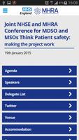 NHSE & MHRA 2015 Conference Affiche