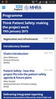 برنامه‌نما NHSE & MHRA 2015 Conference عکس از صفحه