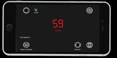 Aplicación velocímetro precisa - HUD Speedometer captura de pantalla 1
