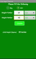 Child Height Calculator (aprx) capture d'écran 3