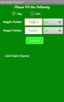 Child Height Calculator (aprx) poster