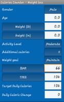 Daily Calories Weight loss-Cal Affiche
