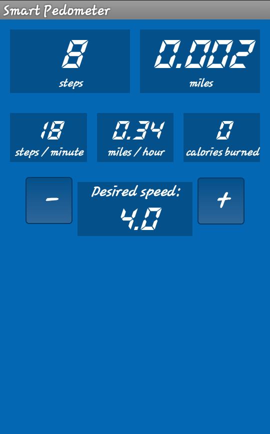Smart pedometer Smart pedometer