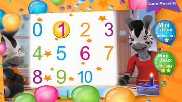 Learn to count with Zou plakat