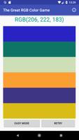 The Great RGB Color Game โปสเตอร์
