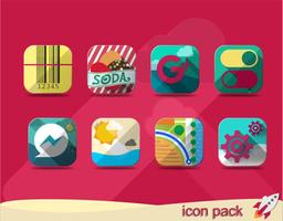 Destiny - icon pack Theme io15 Cartaz