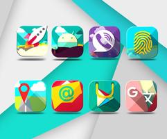 Destiny - icon pack Theme io15 imagem de tela 2