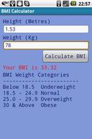 BMI Calculator screenshot 1