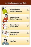 Safe Pregnancy and Birth Poster