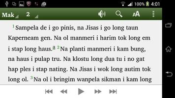 Tok Pisin Bible with Audio captura de pantalla 1