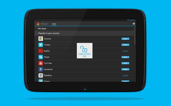 Hola Free VPN Proxy apk screenshot