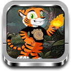 Hopping tiger icon